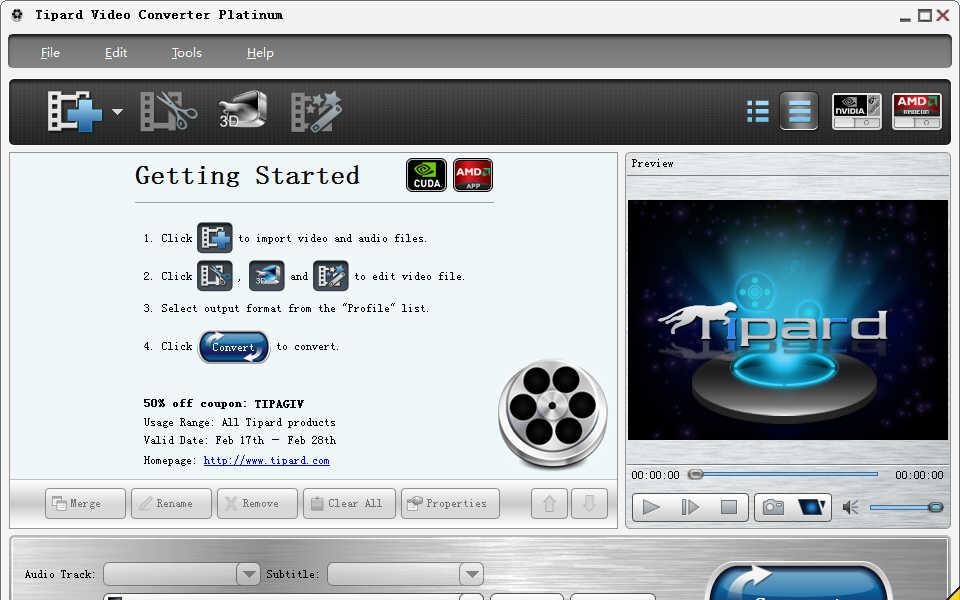 Tipard Video Converter Platinum Portable v6.2.30 ļɫЯ